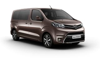 New Toyota Proace front quarter