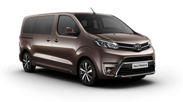 New Toyota Proace front quarter