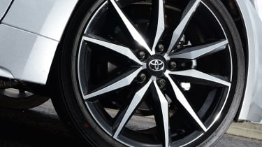 Toyota Corolla - front offside wheel