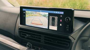 Fiat E-Scudo - infotainment screen