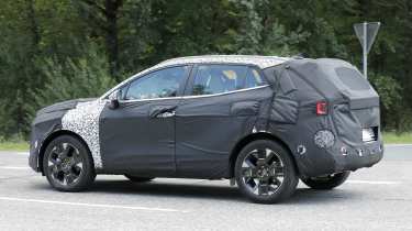 Kia Sportage facelift spyshot 4