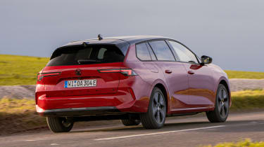 Vauxhall Astra Sports Tourer Electric - rear cornering