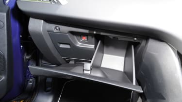 Peugeot 208 glovebox detail