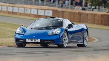 GMA T.50 - front cornering