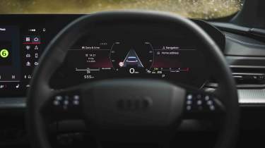 Audi Q5 - Virtual cockpit display, dynamic screen