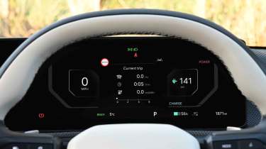Kia EV6 - digital instrument cluster