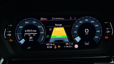 Audi A3 - dash screen