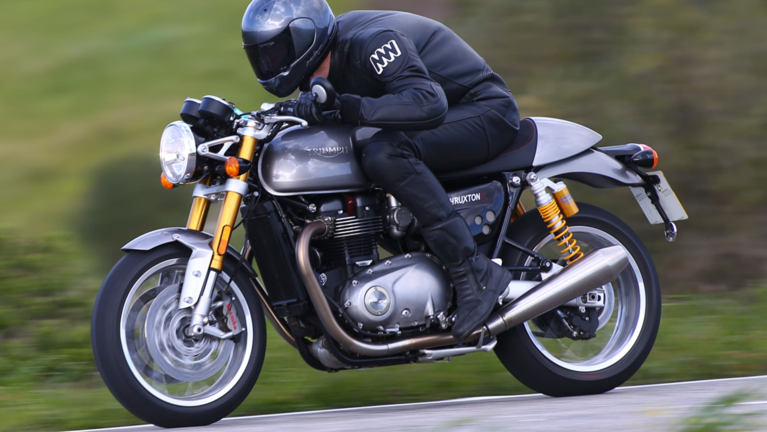 Triumph Thruxton R review pictures Auto Express