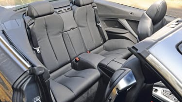 BMW 6-Series convertible seats