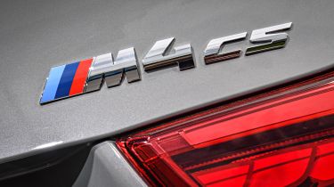 BMW M4 CS badge