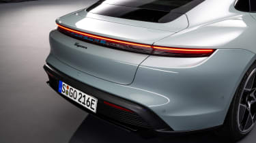 Porsche Taycan facelift - rear lights