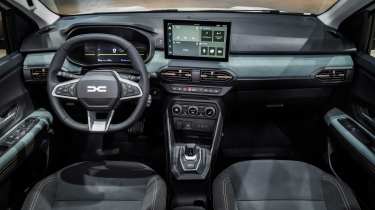 Dacia Jogger facelift - dash