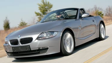 Front view of BMW Z4 Sport