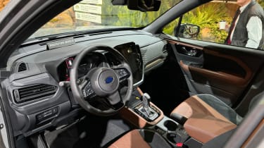 New Subaru Forester interior
