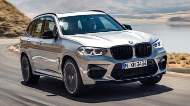 BMW X3M - front tracking
