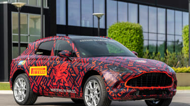 Aston Martin DBX - pre-production model - front 3/4