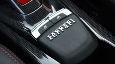 Ferrari 488 GTB centre console