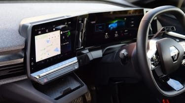 Renault Megane E-Tech - dual screens