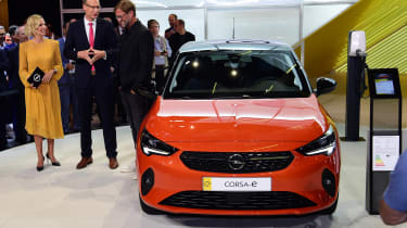 Vauxhall Corsa e - Jurgen Klopp Frankfurt