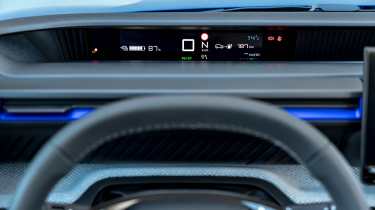 Citroen e-C3 - driver's display