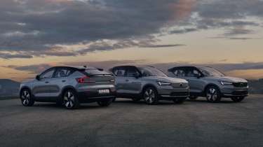 Volvo XC40, EX40 EC40 facelift 