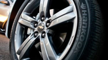 Chevrolet Aveo RS wheel detail