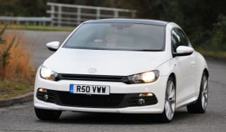 Volkswagen Scirocco R Line front cornering