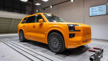 Geely safety testing centre - Zeekr 9X SUV weather testing