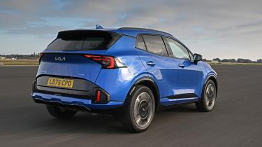 Kia Sportage - rear tracking