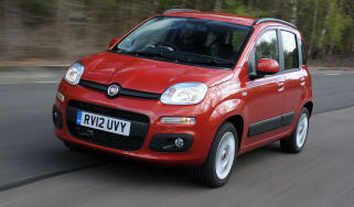 Fiat Panda front tracking