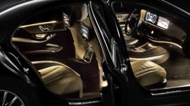 Mercedes S-Class interior