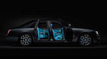 Rolls-Royce Black Badge Ghost - side doors open