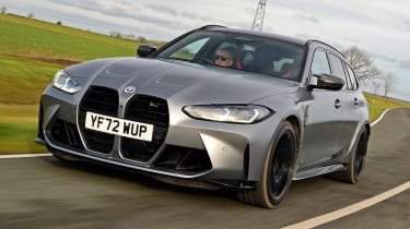 BMW M3 Touring - front tracking