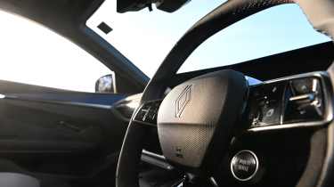 Renault Megane E-Tech - steering wheel