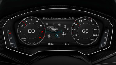 Audi TT 3 dials classic view