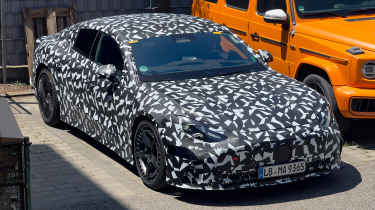 Mercedes-AMG electric super-saloon - front 3/4 static 