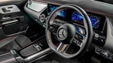 Mercedes EQA - steering wheel