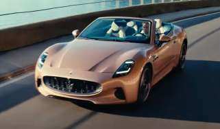 Maserati GranCabrio Folgore - front tracking