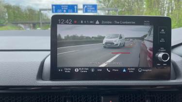 Honda CR-V - infotainment screen