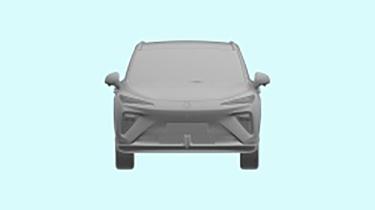 New MGS6 EV - front end