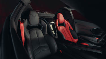 1,250bhp Chevrolet Corvette ZR1X - front seats
