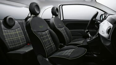 Fiat 500 facelift - cabin