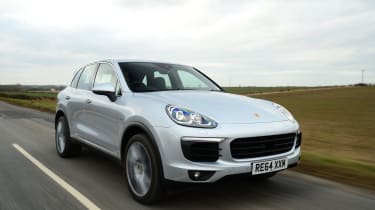 Porsche Cayenne - front tracking