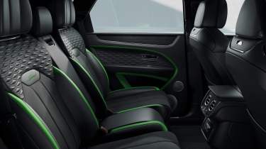 Bentley Bentayga Speed - rear seats