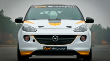 Opel Adam R2 rally car rear static
