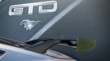 Ford Mustang GTD on display at 2023 Monterey Car Week - spoiler