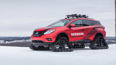 Nissan Winter Warrior concept - side three quarters