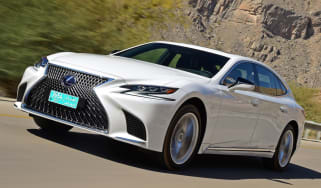 Lexus LS 500h 2018 review - front