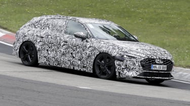 2023 Audi A5 (camouflaged) - front cornering