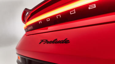 Honda Prelude concept - rear badge